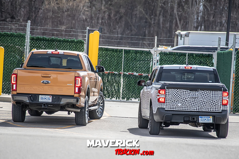 Ford Maverick Vs New Ford Ranger Size Comparison Maverick Truckin