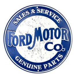 Ford Motor Company Sales & Service Genuine Parts Sign