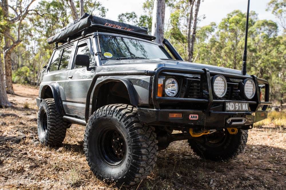 My 1989 Nissan Patrol Y60 after a little ride. : r/4x4